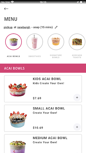 Screenshot of Bowlify