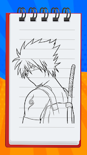 How to Draw Kakashi Anime