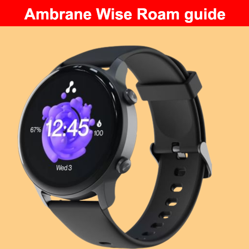 Ambrane Wise Roam Watch guide logo