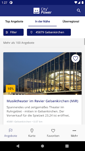 CityPower mobil Screen 2