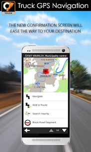 Truck GPS Navigation by Aponia For PC installation