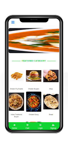 Android application Lala kitchen's screenshort