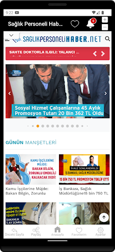 Sağlık Personeli Haberleri Screen 2