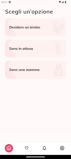 Android application Mamma screenshort