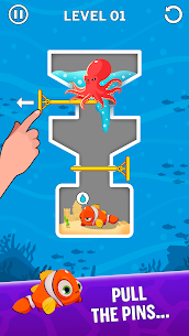Water Puzzle MOD APK- Fish Rescue  (UNLOCK ALL SKIN) Download 1