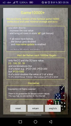 Game10000s fascinating dice - Screenshot 4