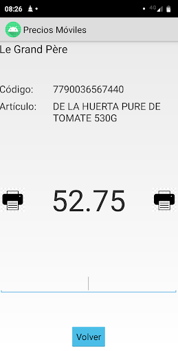 MisPrecios Screen 2