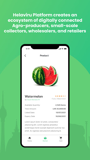 Helaviru Marketplace Screen 2