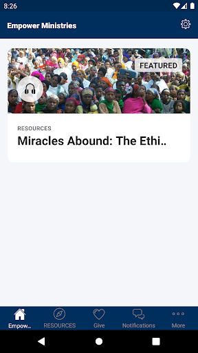 Android application Empower Ministries Intl screenshort