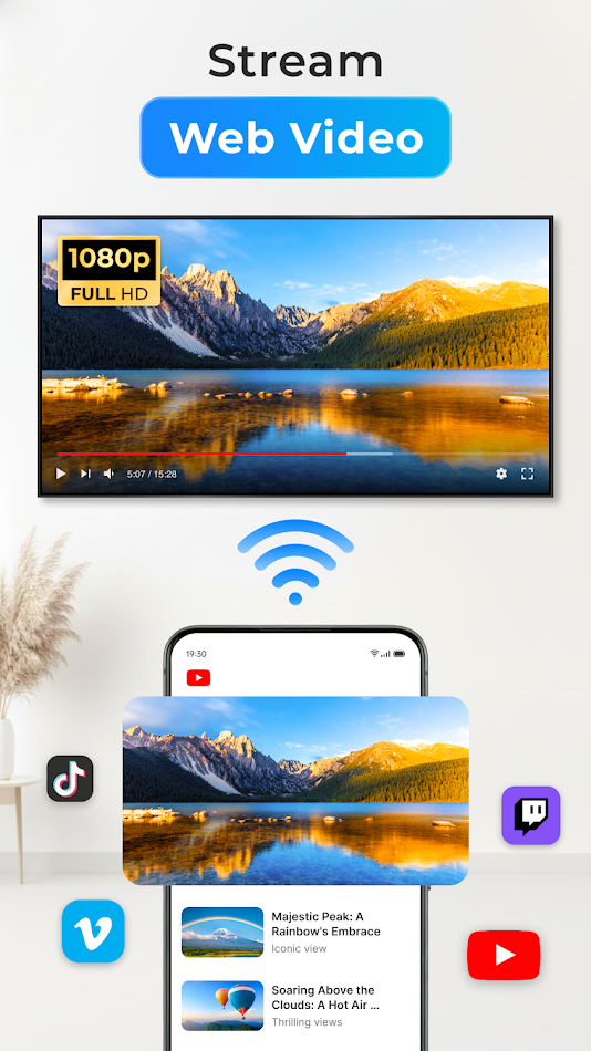 #4. Cast to TV, Chromecast & Roku (Android) 게시자: InShot Inc.