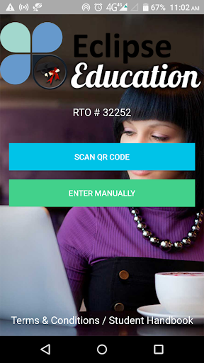 Android application Eclipse Education screenshort