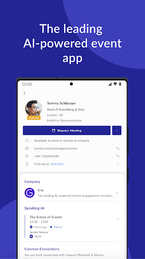 Android application Hello Tomorrow screenshort