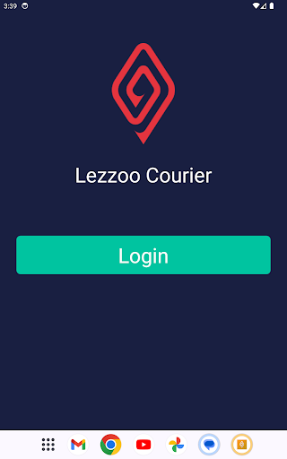 Screenshot of Lezzoo Courier