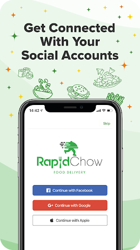 RapidChow Screen 2