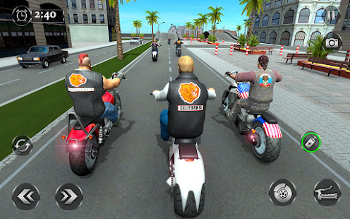 Real Gangster Bike Racing apktram screenshots 13