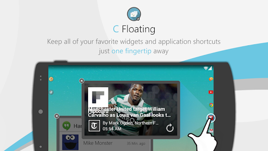 C Floating Screenshot