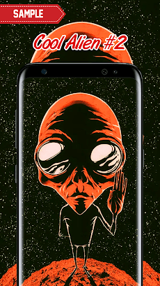 Alien & UFO Wallpaperのおすすめ画像2