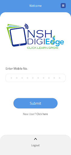 Android application NSH DigiEdge screenshort
