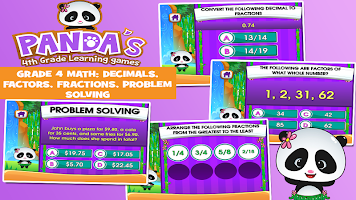 Panda 4th Grade Learning Games