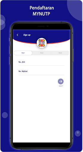Android application MyNUTP screenshort