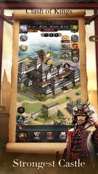 Clash of Kings v9.11.0 MOD APK (Unlimited Gold, Resources) Download