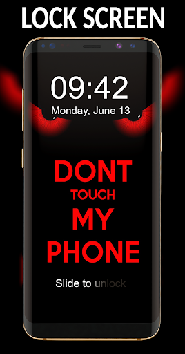 Android application Dont Touch My Phone LockScreen screenshort