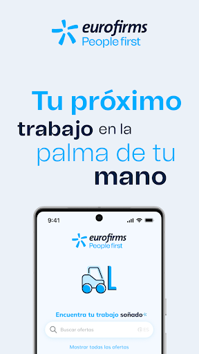 Android application Eurofirms – Ofertas de trabajo screenshort