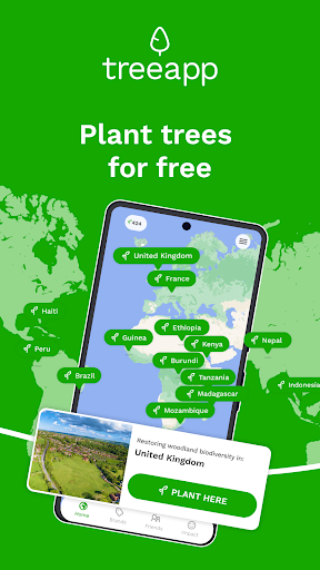 Treeapp: Plant Trees Every Day Screenshot 1 - AppWisp.com