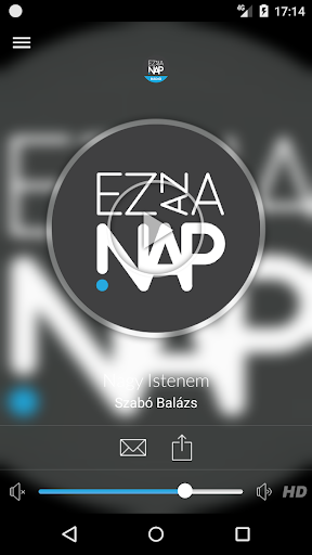Android application Ez az a nap! Rádió screenshort