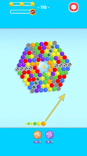 Bubble Spin Shooter:Sky Garden screenshot 4
