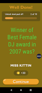 DJ Mix TriviaSpin Quiz Game