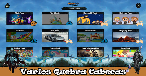 Visualização do aplicativo