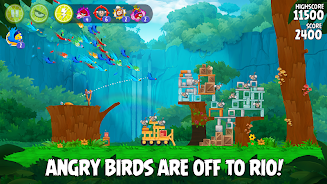 Angry Birds Rio Screenshot