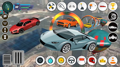 Kids Cars Stunts Racing Games Screen 2