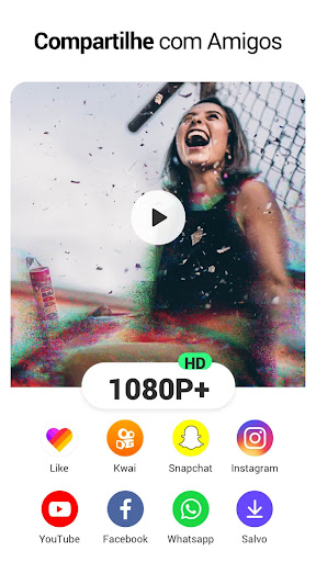 Efeito de glitch em vídeo - VideoCook v2.5.3 APK Mod Premium  — Screenshot 6