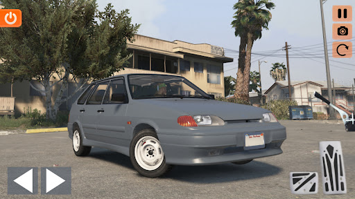 2114 Lada Russian Rider Police