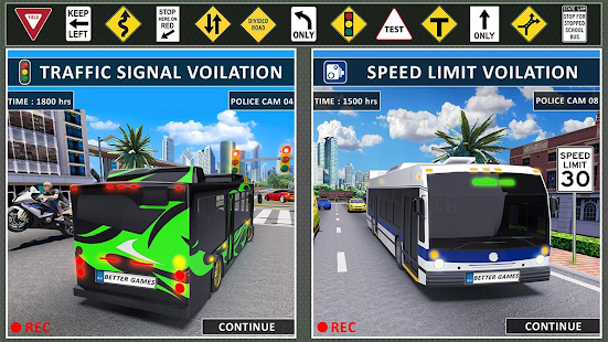 Bus Driving School : Bus Games 3.2 APK screenshots 24