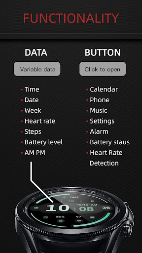 Gradient Milk For Wear OS Screen 2