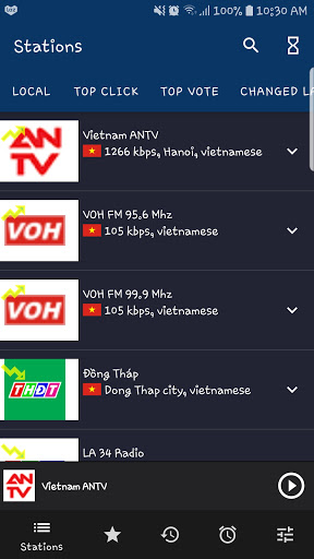 Android application Radio Streaming - Live AM FM screenshort