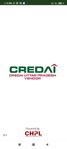 Android application Vendor Credai UP screenshort