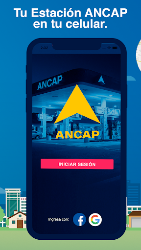 Android application Estaciones ANCAP screenshort