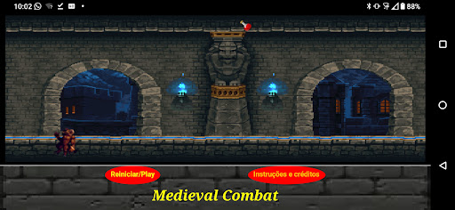 Android application Combate medieval screenshort