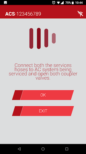 Robinair AC Connect Screenshot