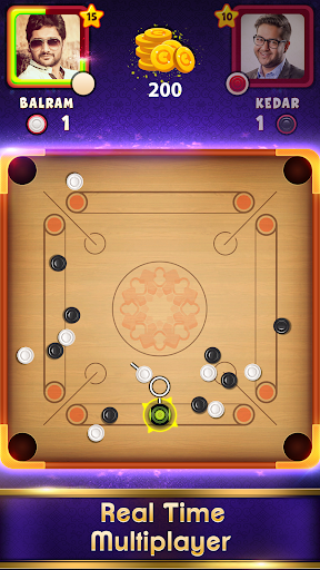 Carrom Clash  Realtime Multiplayer Free Board Game  screenshots 4