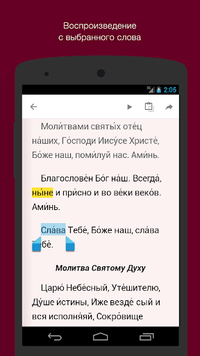 Аудиомолитвослов. Полный Screenshot 2 - AppWisp.com