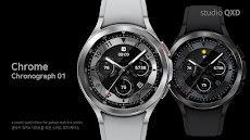 Chrome Chronograph Watch Faceのおすすめ画像5