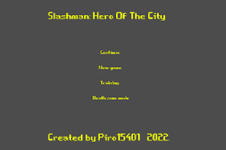 Slashman: Hero Of The City
