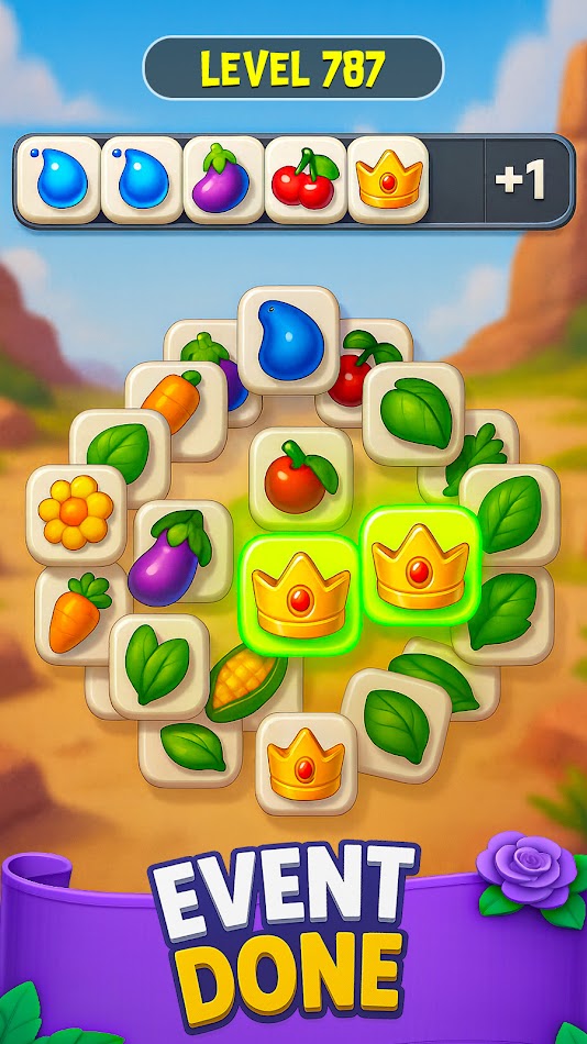 #7. Triple Tile Match Puzzle Game (Android) Με: Tap Storm Studio