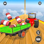 Cover Image of Download Mega Ramp Tractor Stunt Racing  APK