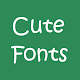 Cute Fonts For FlipFont
